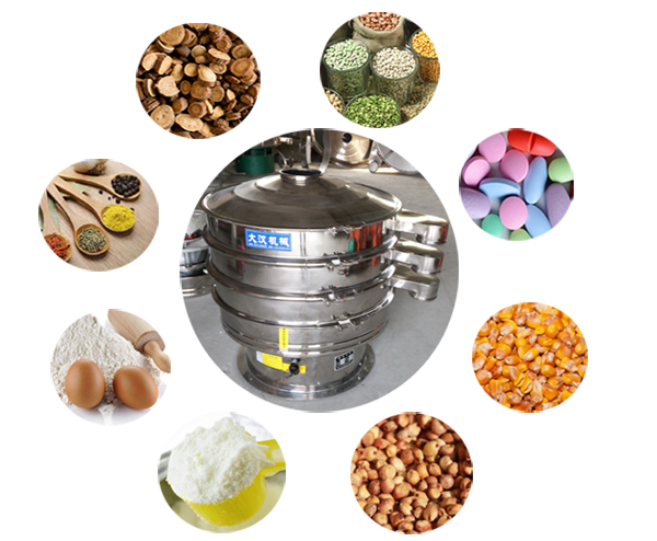 全不銹鋼旋振篩適用行業 全不銹鋼旋振篩適用行業